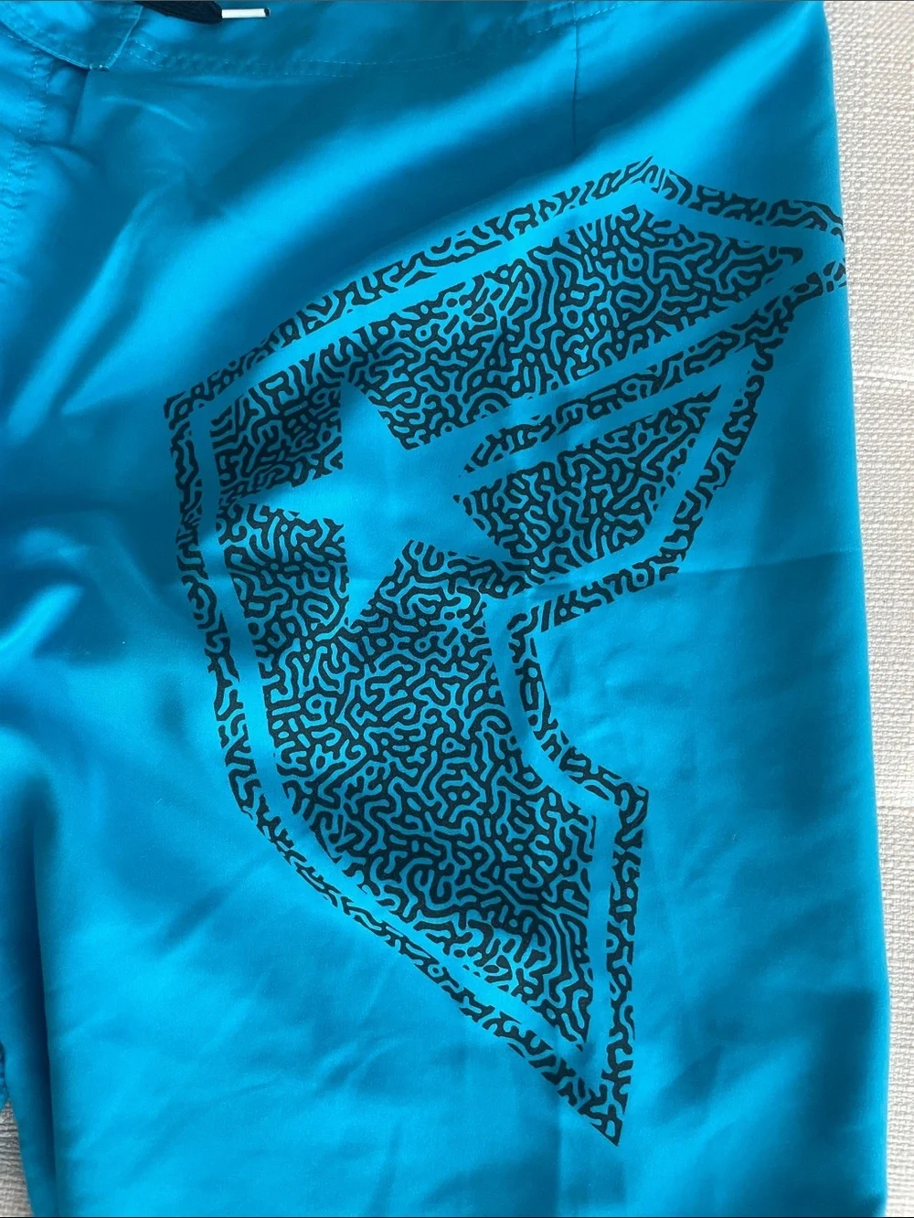 famous stars and stripes bright turquoise
